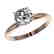 1.55 CTW Certified H-SI/I Quality Diamond Solitaire - 2