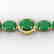 76 CTW Emerald & Micro Pave VS/SI Diamond Halo Bracelet
