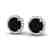 4 CTW Halo VS/SI Diamond Micro Pave Earrings Solitaire