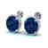 25 CTW Sapphire & Micro Pave VS/SI Diamond Halo