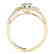 0.75 CTW Certified VS/SI Diamond Solitaire Halo Ring - 2