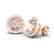 3 CTW Morganite & Halo VS/SI Diamond Micro Pave - 2