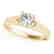 1 CTW Certified VS/SI Diamond Solitaire Ring 14K Yellow