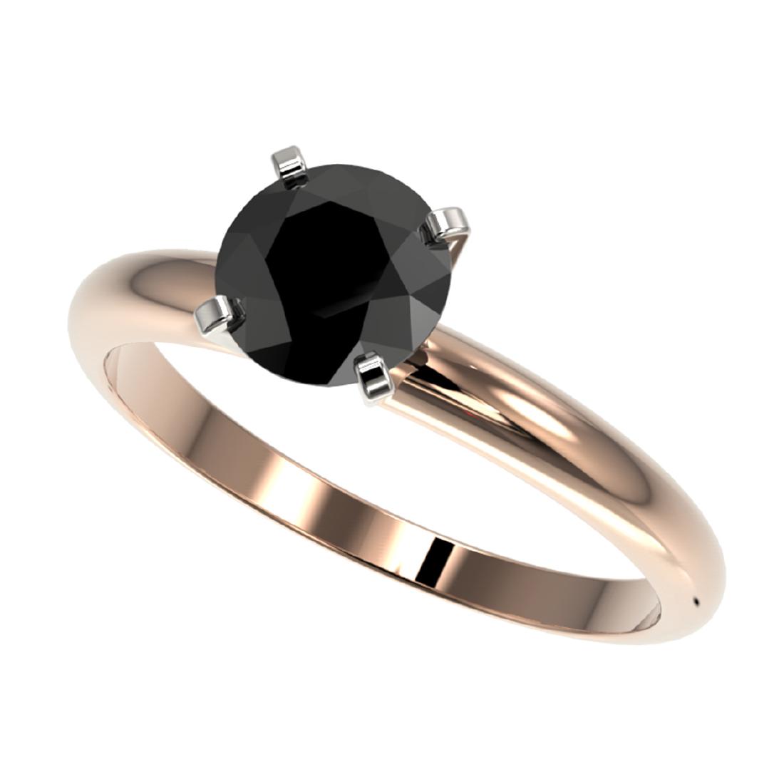 1.25 CTW Fancy Black VS Diamond Solitaire Ring Gold -: REF-32W5G - SKU:32907 ---- 1.25 CTW Fancy Black VS Diamond Solitaire Engagement Ring Gold USGEMZ Designer Brand Luxury Jewelry, made in the USA USGEMZ Suggested Retail Price: $1,500 Factory offers per