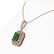 7.18 ctw Certified Emerald & Diamond Victorian Necklace - 3