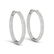 1.5 ctw Diamond VS/SI 16 MM Hoop Earrings Micro Pave - 2