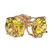 2.04 ctw Certified Intense Yellow Diamond Stud Earrings - 3