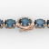 19.25 ctw London Blue Topaz & VS/SI Diamond Micro