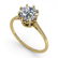 1.51 ctw Certified VS/SI Diamond Ring Vintage 14k - 2