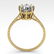 1.51 ctw Certified VS/SI Diamond Ring Vintage 14k - 3