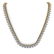10 ctw 3 Prong Diamond Riviera Necklace 14K Yellow Gold - 3