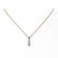 0.6 ctw Marquise Cut Diamond Designer Necklace 18K Rose - 2
