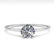 0.50 ctw VS/SI Diamond Art Deco Ring 14k White Gold -