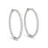1.5 ctw Diamond VS/SI 24 MM Hoop Earrings 14k White - 2