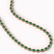 26.38 ctw Emerald & Diamond Micro Pave Halo Necklace - 2