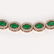 26.38 ctw Emerald & Diamond Micro Pave Halo Necklace - 3