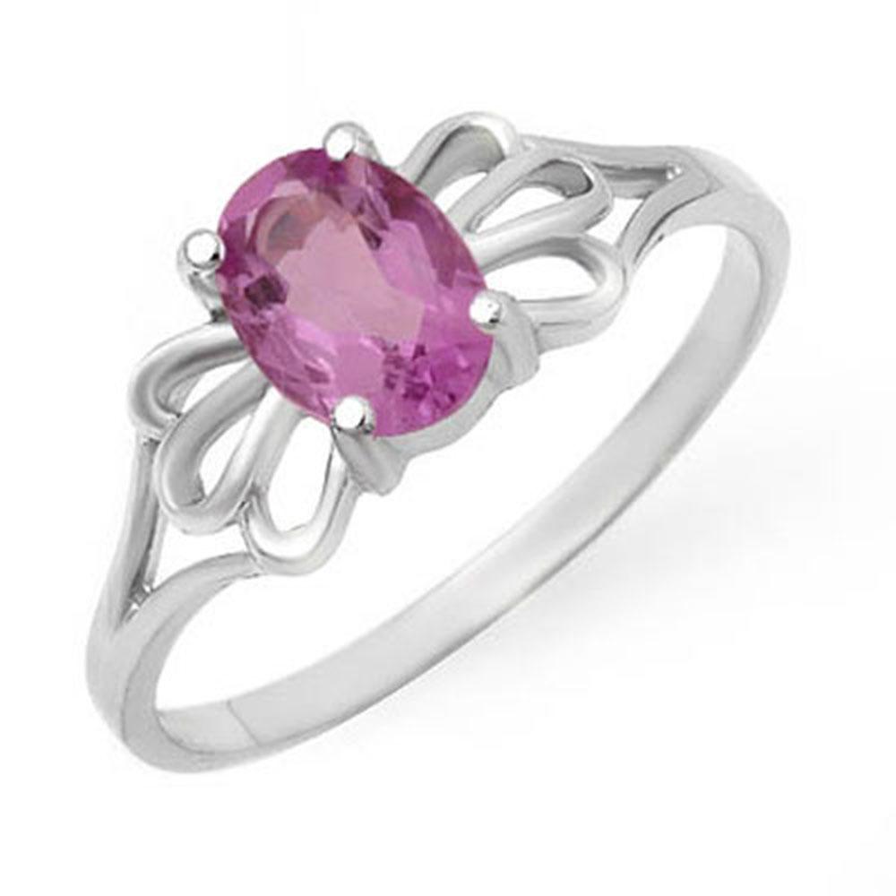 0.75 ctw Amethyst Ring 10k White Gold - REF-7G5W: REF-7G5W - SKU: 12420 ---- 0.75 ctw Amethyst Ring 10k White Gold Designer Brand Luxury Jewelry, made in the USA Suggested Retail Price: $650 Factory offers perfect factory sizing, for all rings & cust
