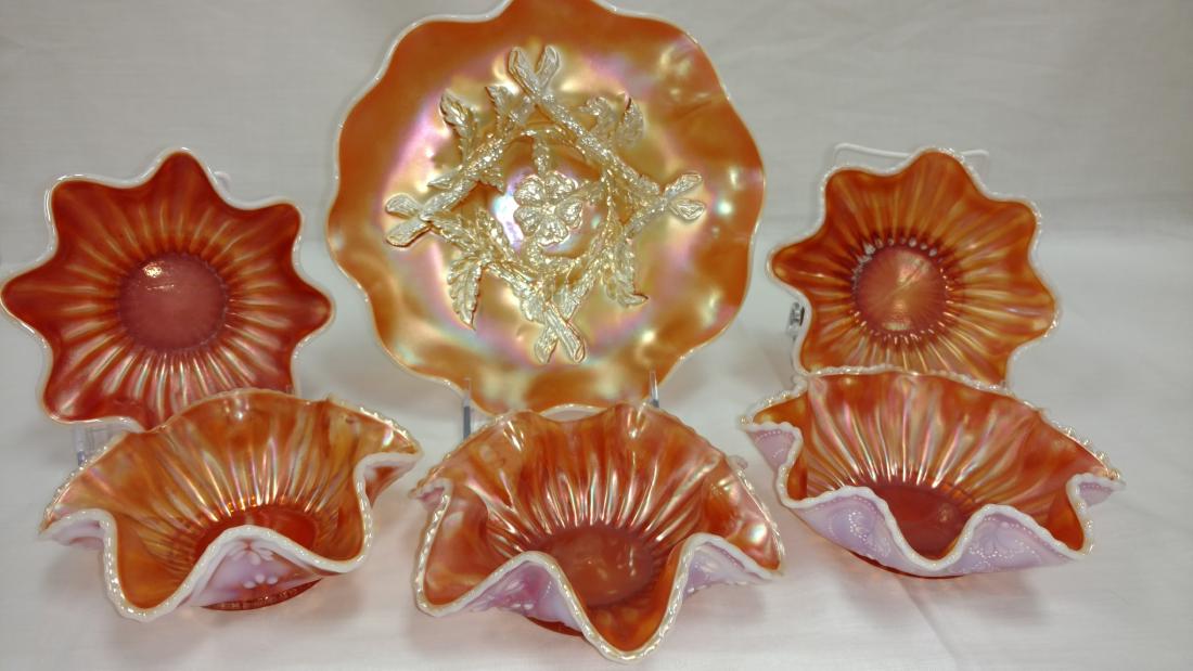 Berry Bowls & Lg. Bowl 6 pieces (1 of 5)