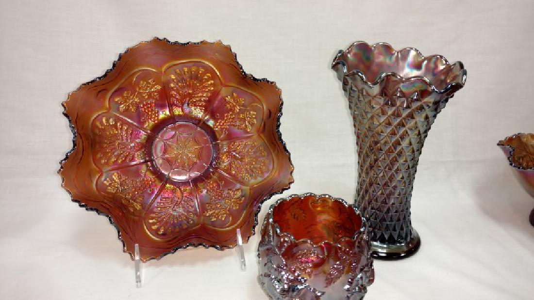 Amethyst Carnival Glass (1 of 4)
