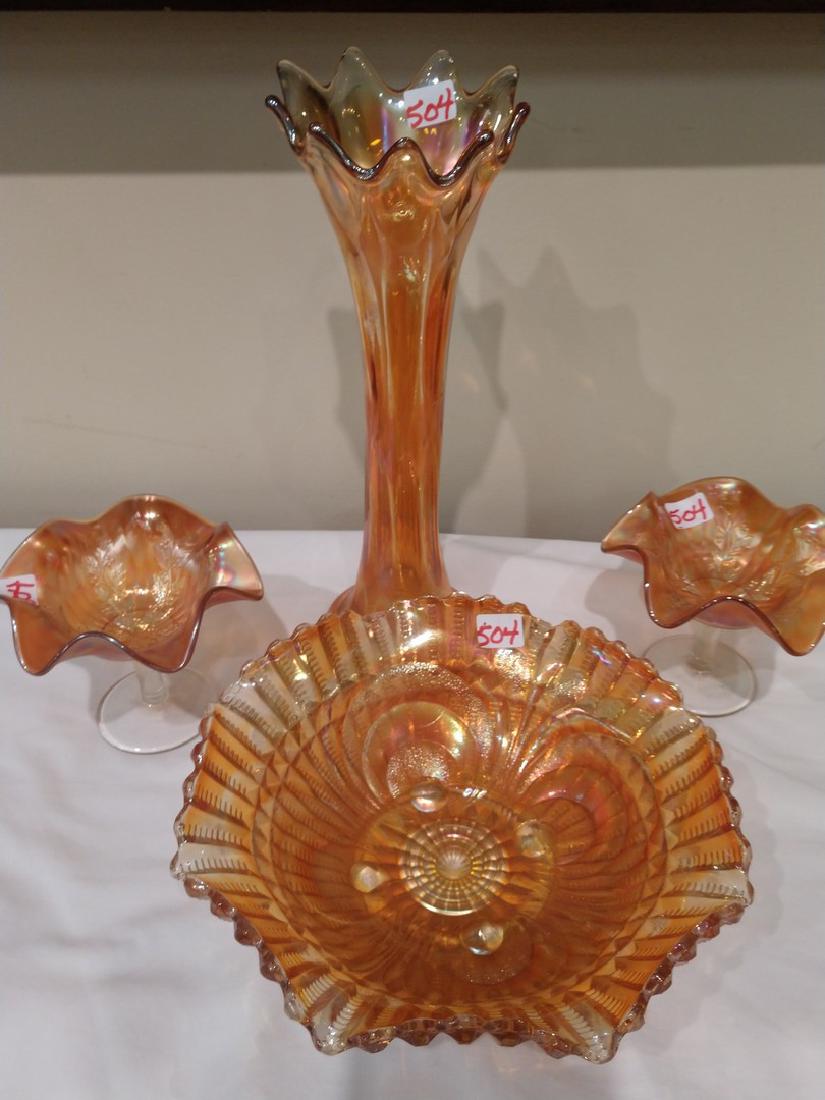 Compotes, Bowl & Vase (4 pieces) (1 of 2)