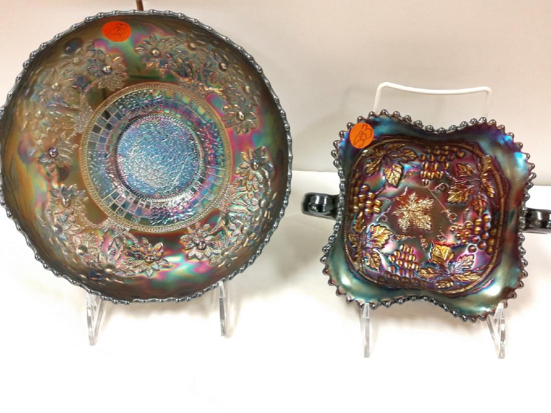 Fenton Bowl & Northwood Bon-Bon (1 of 2)