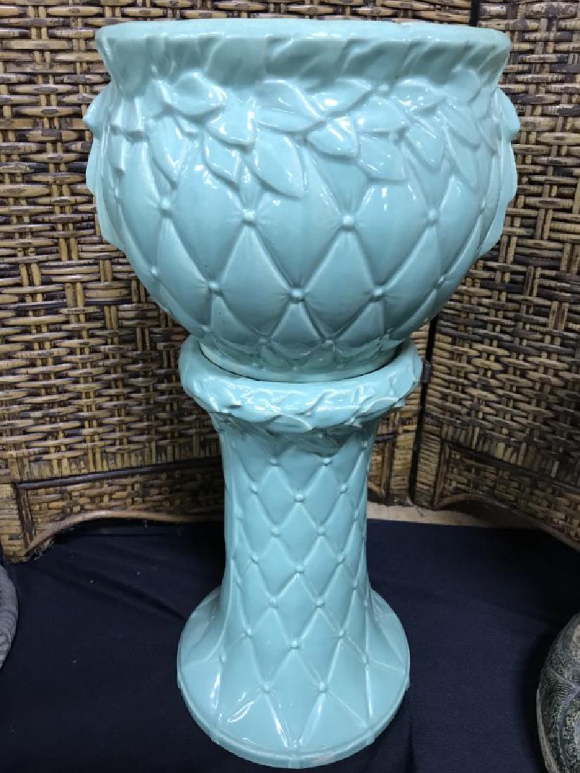 McCoy Jardiniere & Pedestal