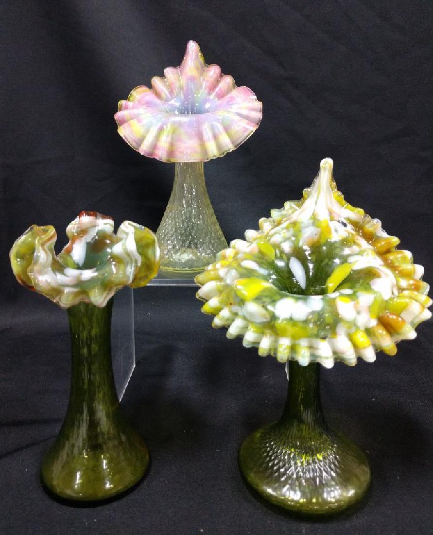 Glass Vases (grouping) (1 of 3)