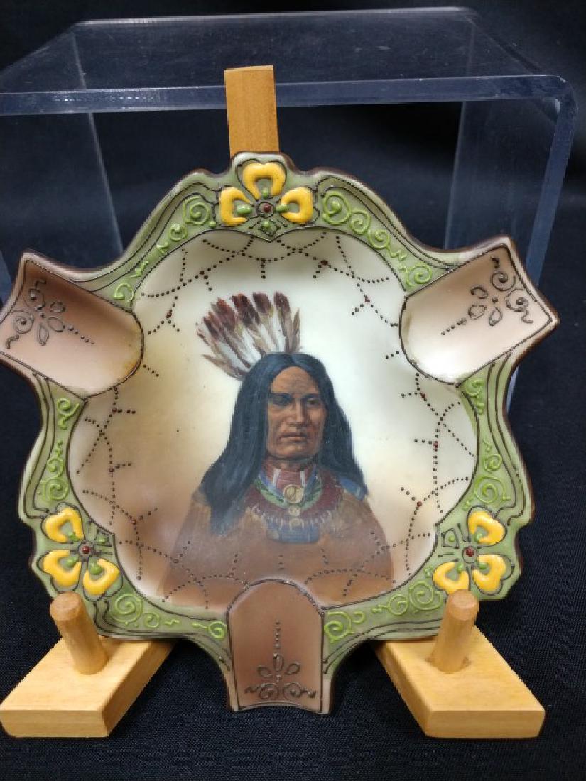 Nippon Indian Cigar Ashtray (1 of 4)