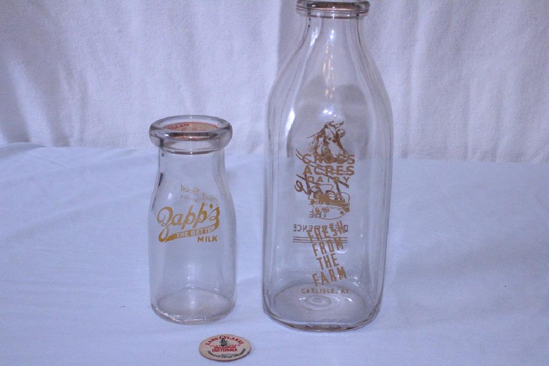 Milk Bottles & Paper Caps (1 of 3)