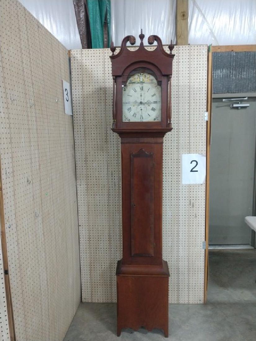Clock - Early Grandfather Clock - Cherry (1 of 15)