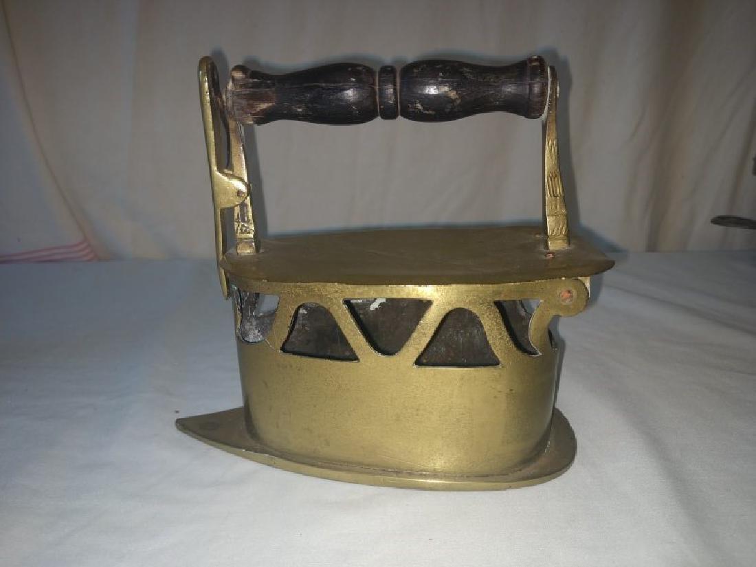 Iron - Brass Charcoal Sad Iron (1 of 3)