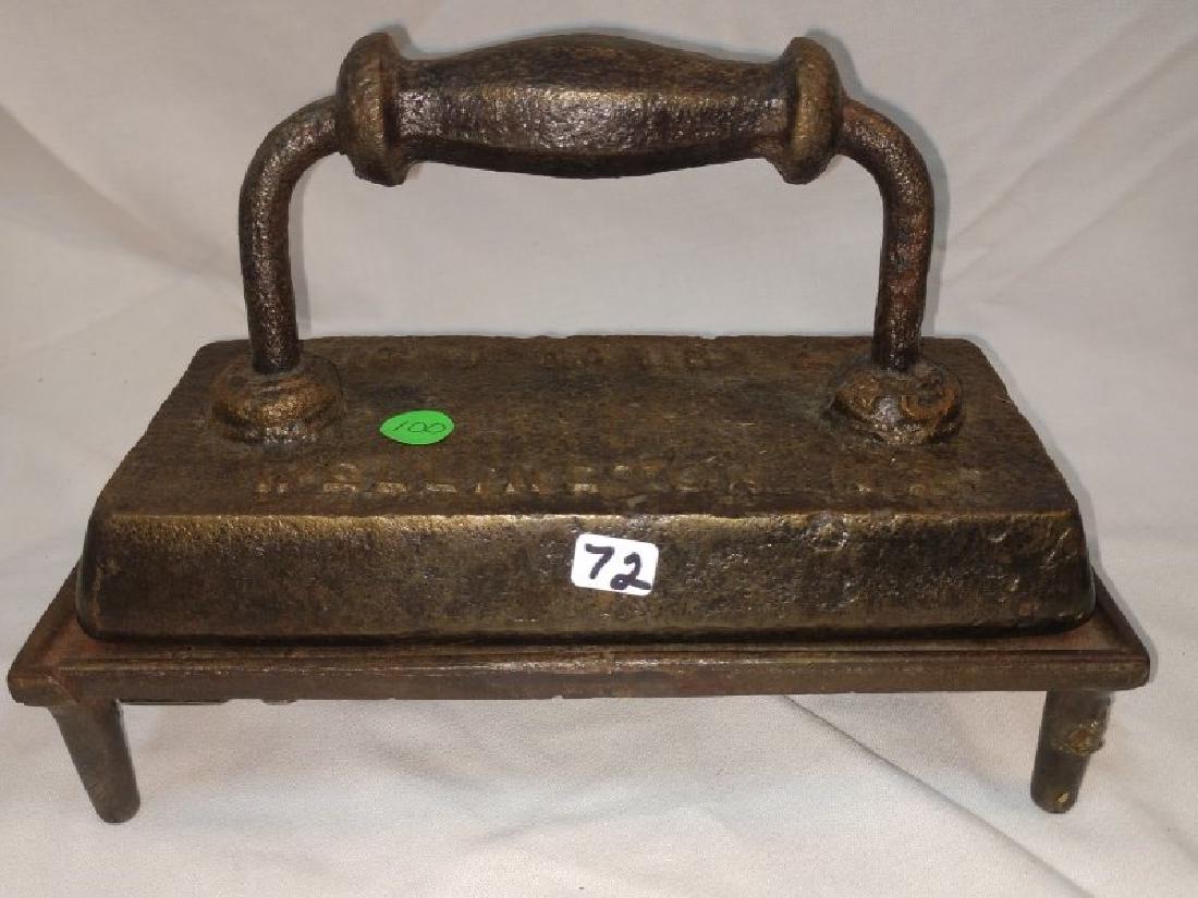 Iron - Pool Table Iron & Trivet (1 of 6)