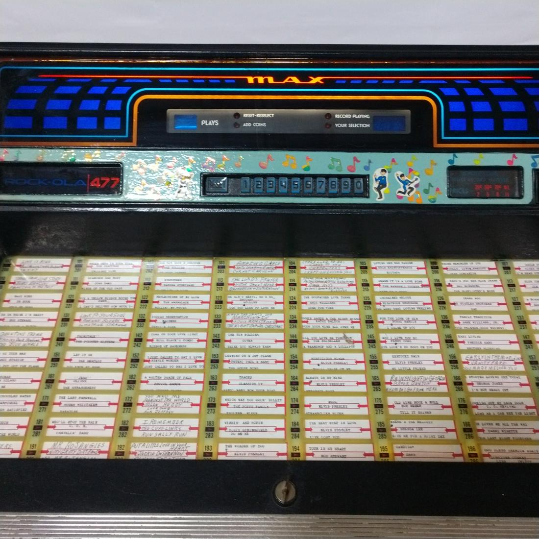 ROCK’NPOP Jukebox Rock Ola Model 477