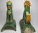 PAIR OF CHINESE SAN-CAI ROOF TITLES - 3