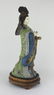 CHINESE CLOISONNE PRINCESS FIGURINE - 5