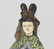 CHINESE CLOISONNE PRINCESS FIGURINE - 6