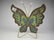 LARGE CLOISONNE ENAMEL BUTTERFLY - 4