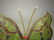 LARGE CLOISONNE ENAMEL BUTTERFLY - 7