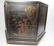 ANTIQUE CHINESE LACQUERED HEXAGON WOOD BOX - 5