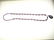 PURPLE CRYSTAL GLASS NECKLACE - 2
