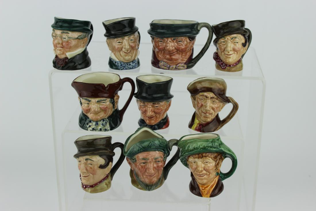 TEN ROYAL DOULTON TOBY MUGS (1 of 9)