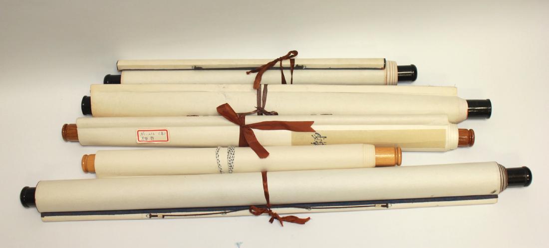 FIVE CHINESE SCROLLS (1 of 9)