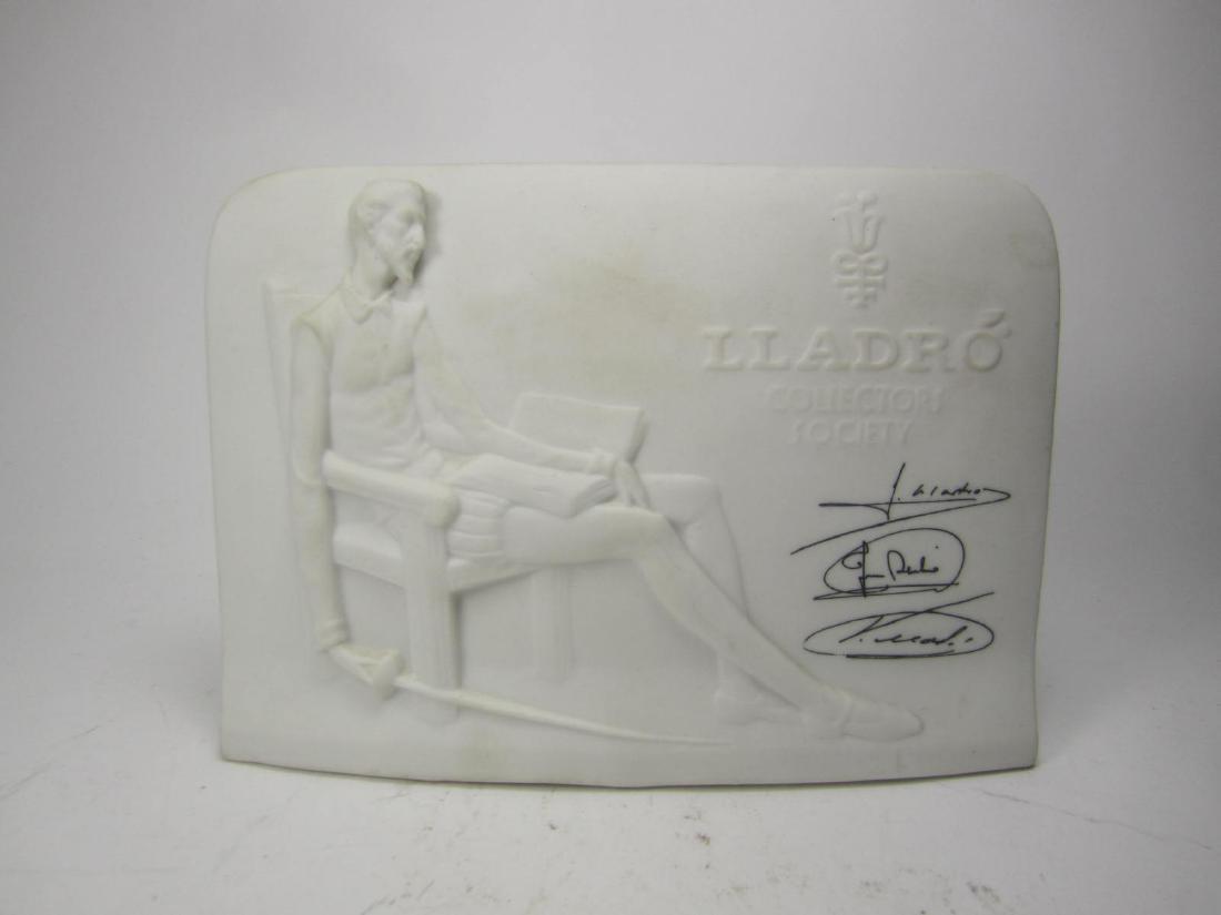 LLADRO COLLECTORS SOCIATY PORCELAIN PLAQUE (1 of 5)