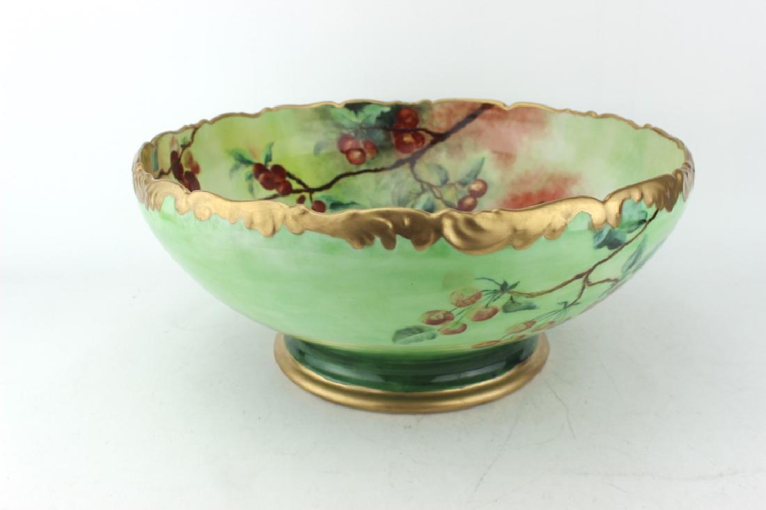 A TRESSEMANN & VOGT LIMOGES PUNCH BOWL (1 of 7)