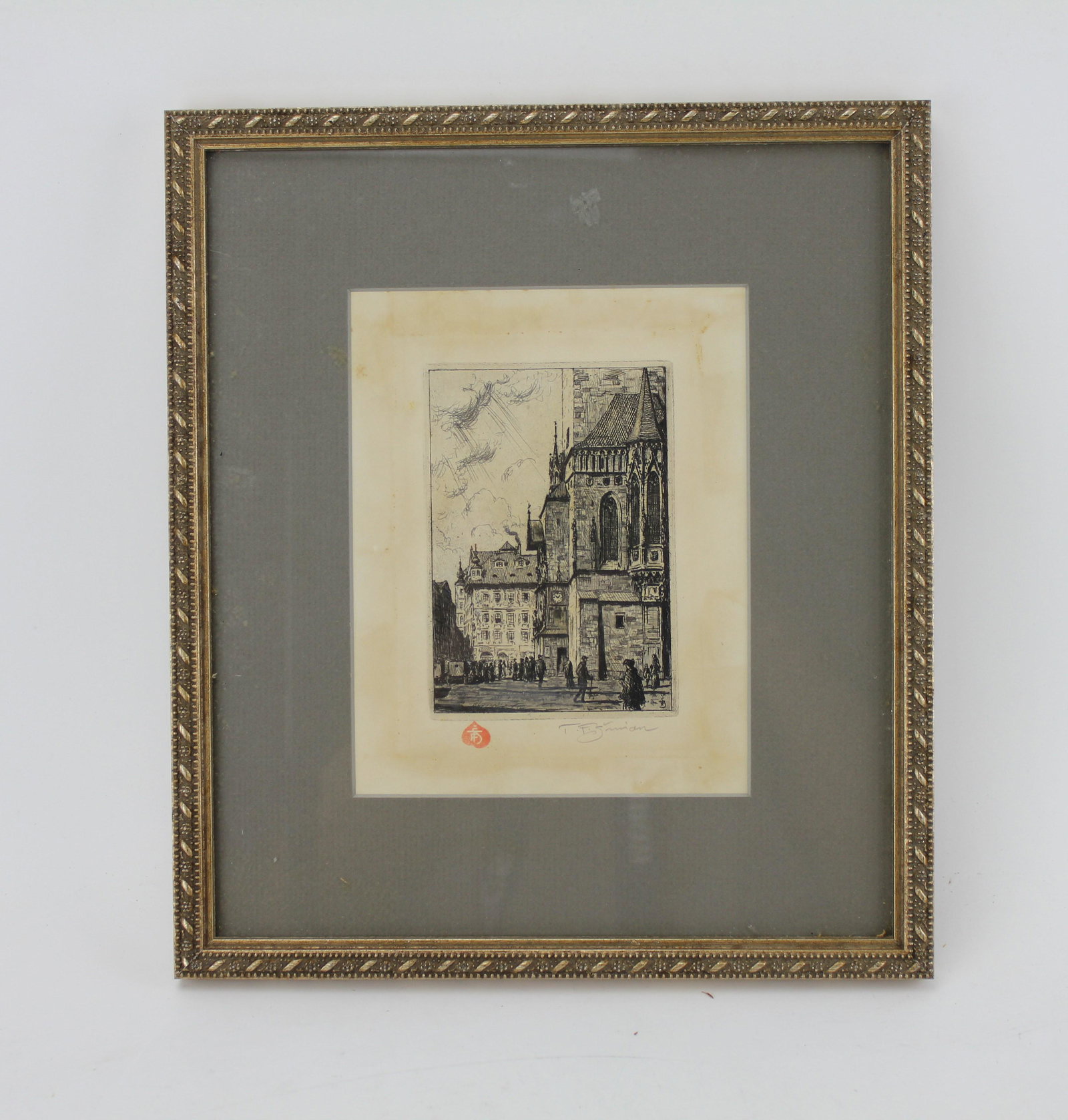 T. F. SIMON, ETCHING (1 of 5)