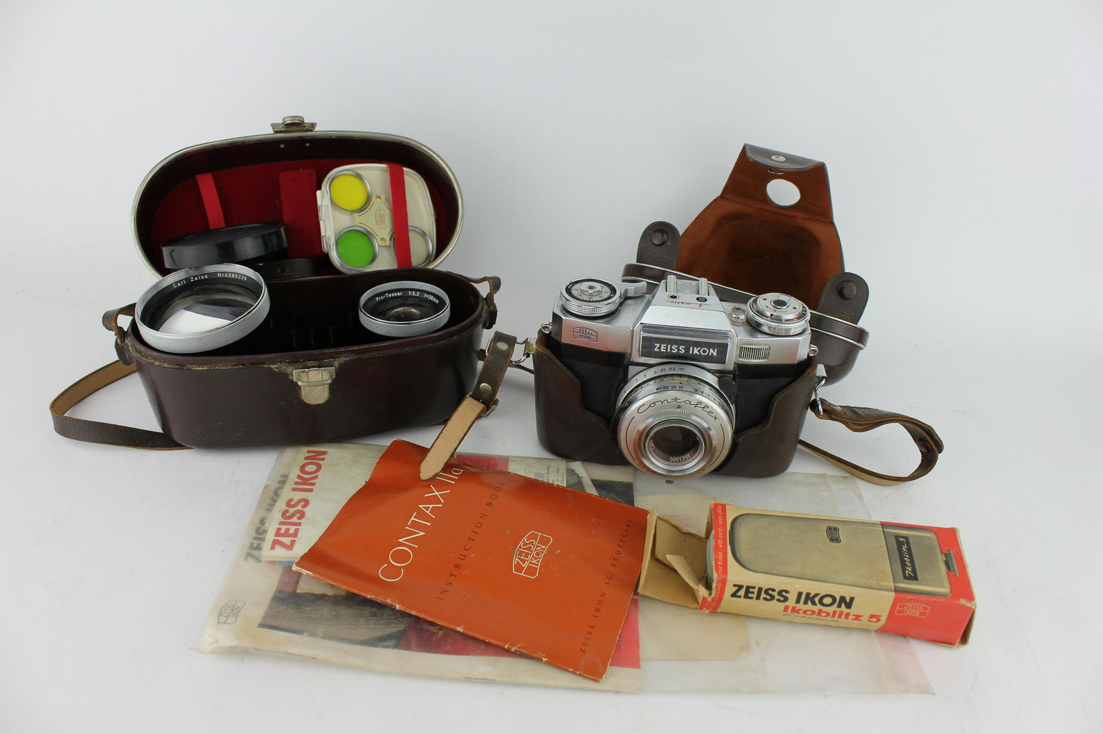 ZEISS IKON S MATIC CAMERA  SET (1 of 13)