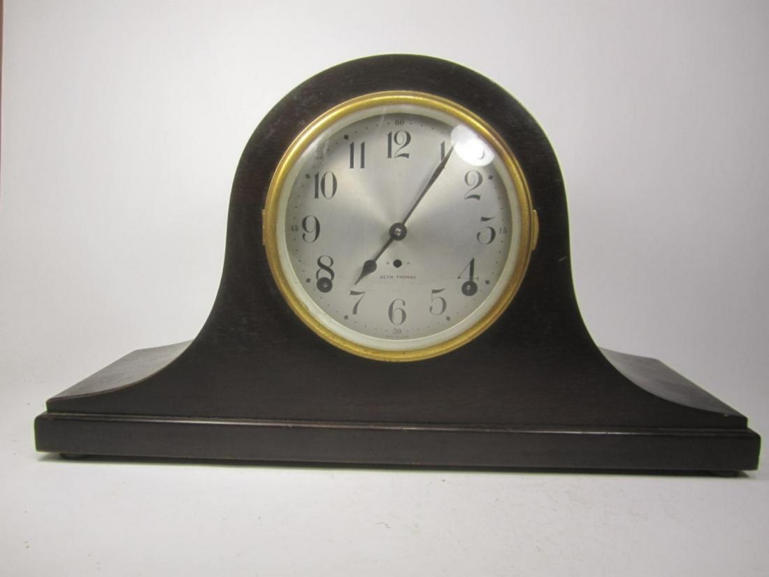 SETH THAMOS MENTAL CLOCK.: Without key. 17 X 9 1/4 X 6 in..