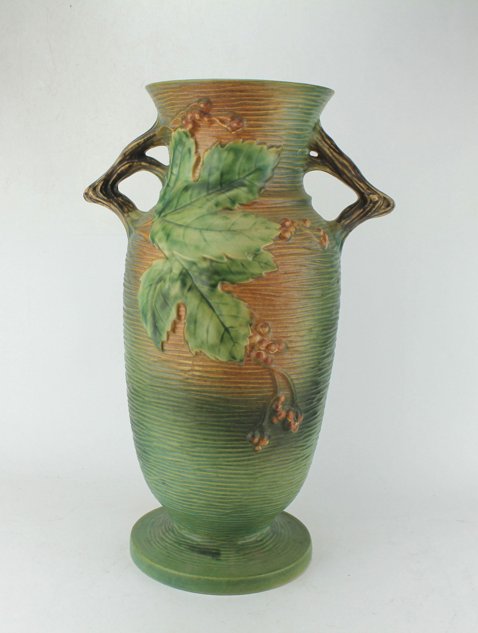 ROSEVILLE BUSHBERRY FLOOR VASE 41-18" (1 of 11)