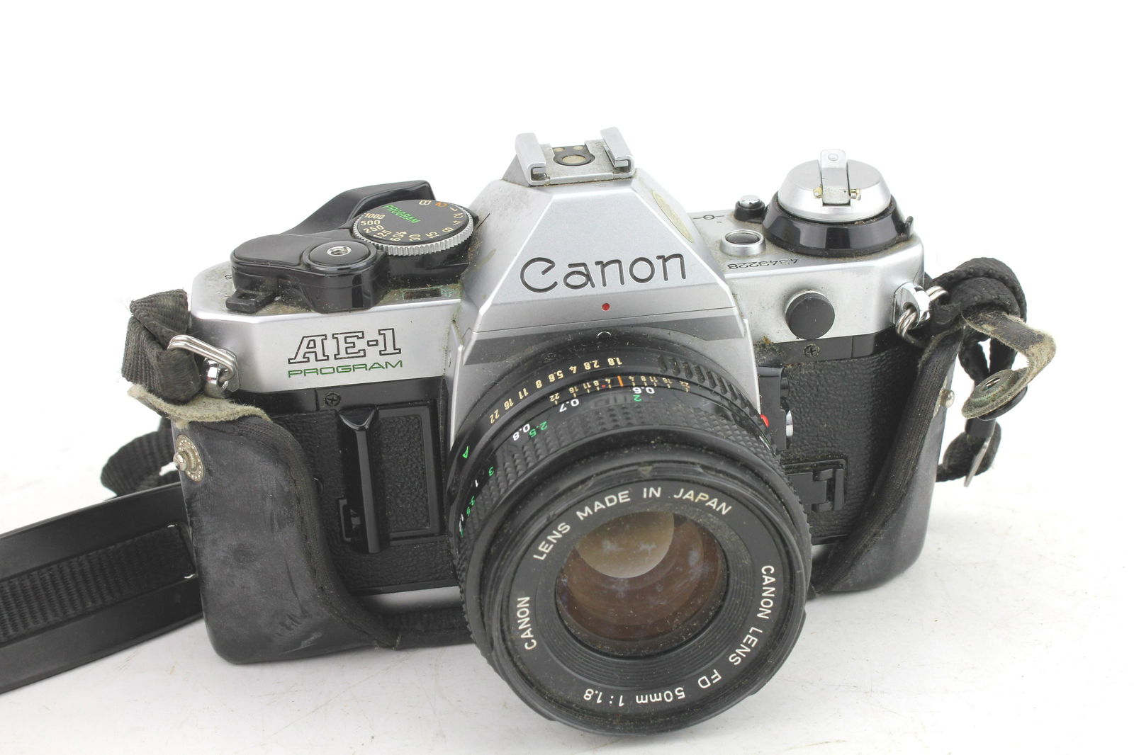 CANON AE-1 PROGRAM 35MM SLR CAMERA (1 of 10)