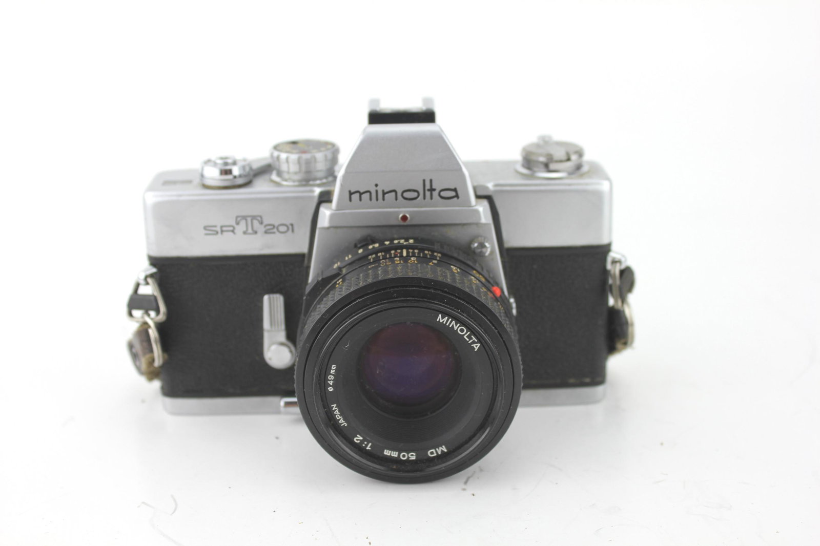 MINOLTA SRT201 35 MM SLR CAMERA (1 of 10)